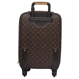 Louis Vuitton-LOUIS VUITTON Monogram V Line Zephyr 55 suitcase Pink LV Auth MY086-Pink,Monogram