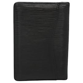 Louis Vuitton-LOUIS VUITTON Epi Organizer De Poch Card Case Black M63582 LV Auth am8033-Black