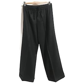 Valentino Garavani-VALENTINO GARAVANI Trousers T.International XS Wool-Black