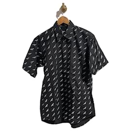 Balenciaga-BALENCIAGA Tops T.International S Cotton-Black