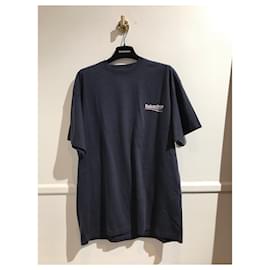 Balenciaga-BALENCIAGA Tops T.International S Cotton-Blue