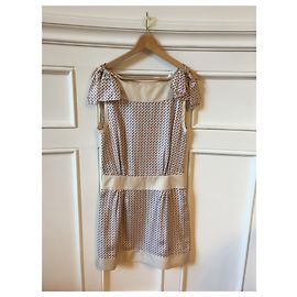 Robe MARC JACOBS T.International XS Soie Multicolore