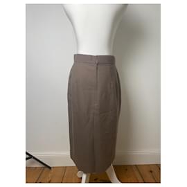 Dior-DIOR Skirts T.international L Wool-Brown