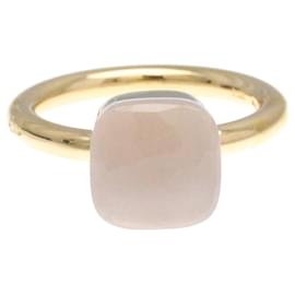 Pomellato-Pomellato Nude Ring with Pink Quartz-Golden