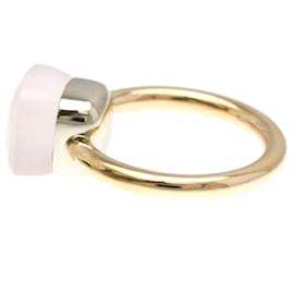 Pomellato-Pomellato Nude Ring with Pink Quartz-Golden