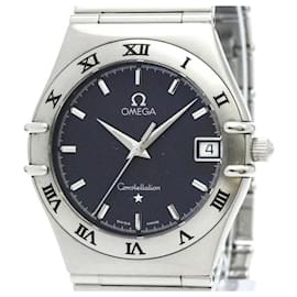 Omega-Omega Constellation Stainless Steel Quartz Wristwatch-Other