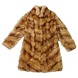 Dior-Vintage Christian Dior Paris Golden Fox Fur Coat-Other