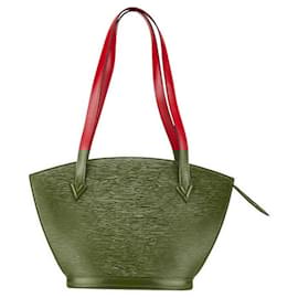 Louis Vuitton-Louis Vuitton Epi Red Leather Shoulder Bag-Red