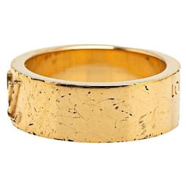 Louis Vuitton-Louis Vuitton Instinct Ring Gold Plated-Golden,Metallic