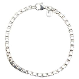 Tiffany & Co-Pulseira de link veneziano em prata Tiffany & Co-Prata,Metálico