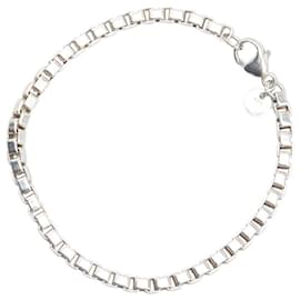 Tiffany & Co-Pulseira de link veneziano em prata Tiffany & Co-Prata,Metálico