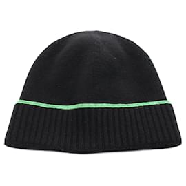 Bottega Veneta-Bottega Veneta Wool Cashmere Knit Cap-Black
