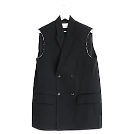 Autre Marque-Raey Dream Fluid Sleeveless Jacket-Black