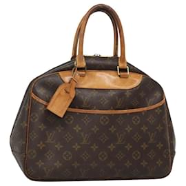Louis Vuitton-LOUIS VUITTON Monogram Deauville Hand Bag M47270 LV Auth BA768-Monogram