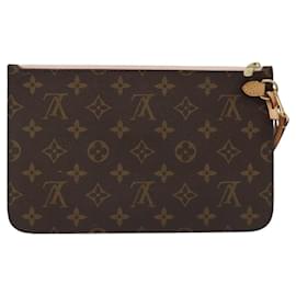 Louis Vuitton-LOUIS VUITTON Monogram Neverfull MM Pouch Accessory Pouch LV Auth EC564-Monogram