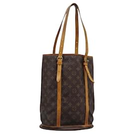 Louis Vuitton-LOUIS VUITTON Monogram Bucket GM Shoulder Bag M42236 LV Auth EC617-Monogram