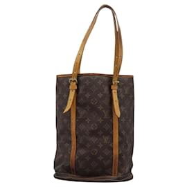 Louis Vuitton-LOUIS VUITTON Monogram Bucket GM Shoulder Bag M42236 LV Auth EC617-Monogram