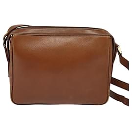Autre Marque-Burberrys Shoulder Bag Leather Brown Auth BA691-Brown