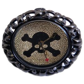 Vivienne Westwood Skull Watch Ring Black