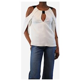 Roland Mouret-White shoulderless top - size UK 6-White