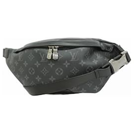 Louis Vuitton-Louis Vuitton Monogram Eclipse Discovery Bum PM M46035-Black