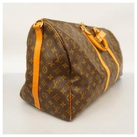 Louis Vuitton-Louis Vuitton Monogram Keepall Bandouliere 55-Brown