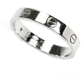 Cartier-Cartier K18WG White Gold Mini Love Ring-Other
