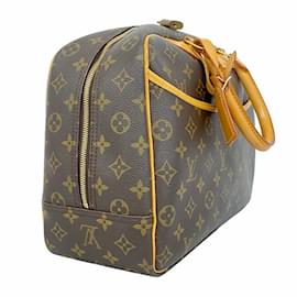 Louis Vuitton-Louis Vuitton Monogram Deauville Handbag-Brown