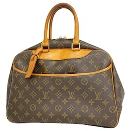 Louis Vuitton-Louis Vuitton Monogram Deauville Handbag-Brown