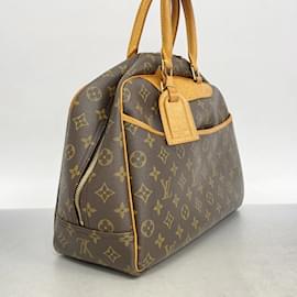 Louis Vuitton-Louis Vuitton Monogram Deauville Handbag-Brown