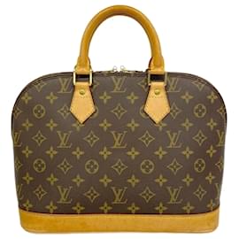 Louis Vuitton-Louis Vuitton Monogram Alma Handbag-Brown