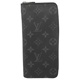 Louis Vuitton-Louis Vuitton Long Wallet Monogram Eclipse-Black