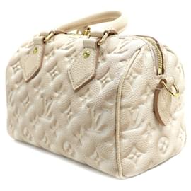 Louis Vuitton-Louis Vuitton Speedy Bandouliere 20 Shoulder Bag-Beige