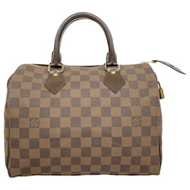 Louis Vuitton-Louis Vuitton Damier Speedy 25 Handbag-Damier ebene