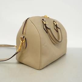 Louis Vuitton-Louis Vuitton Monogram Empreinte Speedy Bandouliere 25 Handbag-Grey