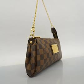 Louis Vuitton-Louis Vuitton Damier Eva Shoulder Bag-Brown