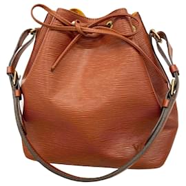 Louis Vuitton-Louis Vuitton Epi Petit Noe Shoulder Bag-Brown
