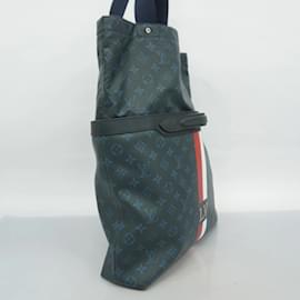 Louis Vuitton-Bolsa Tote Monograma Cobalt da Louis Vuitton-Azul