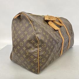 Louis Vuitton-Louis Vuitton Monogram Keepall 60 Boston Bag-Brown