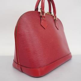 Louis Vuitton-Louis Vuitton Epi Alma Handbag-Red