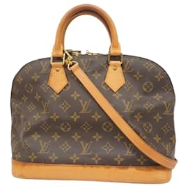 Louis Vuitton-Louis Vuitton Monogram Alma Handbag-Brown