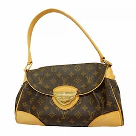 Louis Vuitton-Louis Vuitton Monogram Beverly MM Shoulder Bag-Brown
