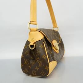 Louis Vuitton-Louis Vuitton Monogram Beverly MM Shoulder Bag-Brown