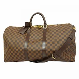 Louis Vuitton-Louis Vuitton Boston Bag Damier Keepall Bandouliere 55-Damier ebene