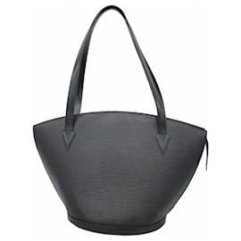 Louis Vuitton-Louis Vuitton Epi Saint Jacques Shoulder Bag-Black