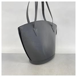 Louis Vuitton-Louis Vuitton Epi Saint Jacques Shoulder Bag-Black