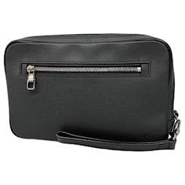 Louis Vuitton-Louis Vuitton Taiga Neo Pavel Clutch Bag-Grey