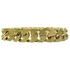 Givenchy-RARE GIVENCHY BELT GOLD METAL CHAIN LARGE LINK T80 GOLD BELT-Golden