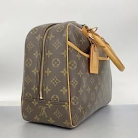 Louis Vuitton-Louis Vuitton Monogram Deauville Handbag-Brown