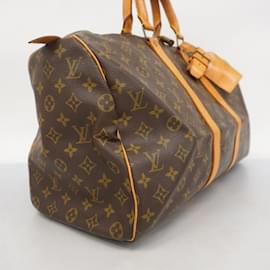 Louis Vuitton-Louis Vuitton Monogram Keepall 45 Boston Bag-Brown